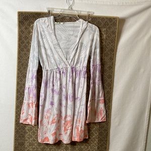 AVANI M hooded beach coverup. Bright colors are for fun!